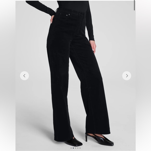 SPANX Pants - Spanx Corduroy Wide Leg Jeans